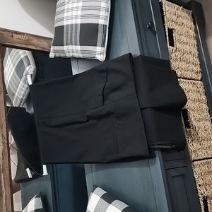 Antonio Melani black wide waist band flare pants size 12